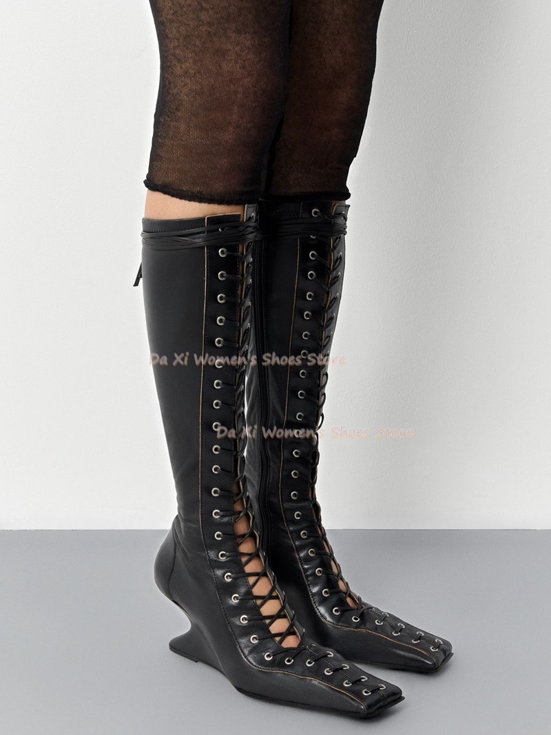 حذاء نسائي طويل يصل إلى الركبة - مراجعة Women'S Fashion Knee High Boots وسعره