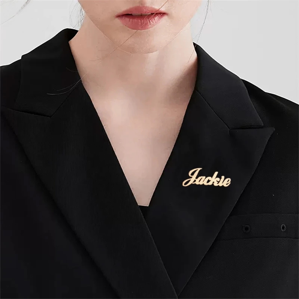 اسم مخصص بروش اسم شخصي التلبيب - مراجعة Women Fashion Dress Names وسعره