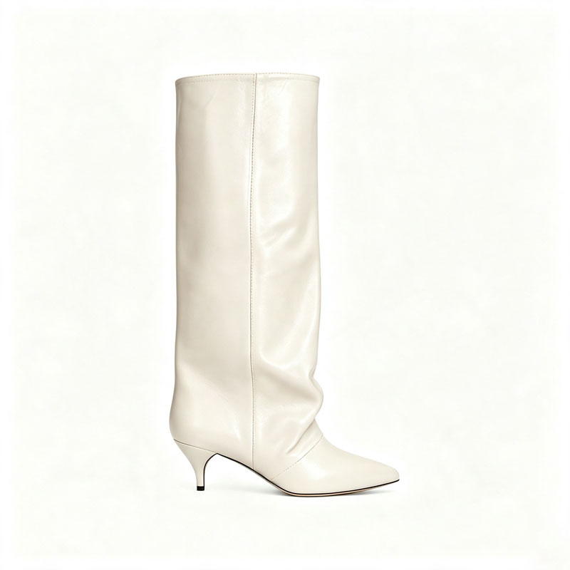 أحذية نسائية جديدة للخريف والش - مراجعة Women'S Fashion Knee High Boots وسعره