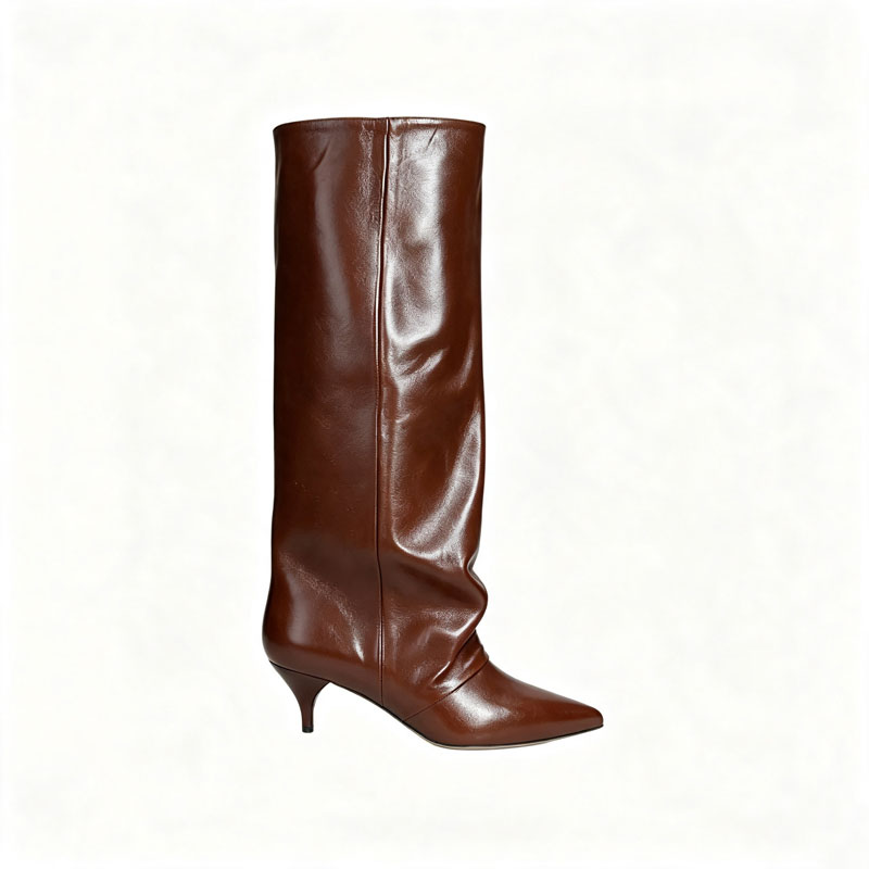 أحذية نسائية جديدة للخريف والش - مراجعة Women'S Fashion Knee High Boots وسعره
